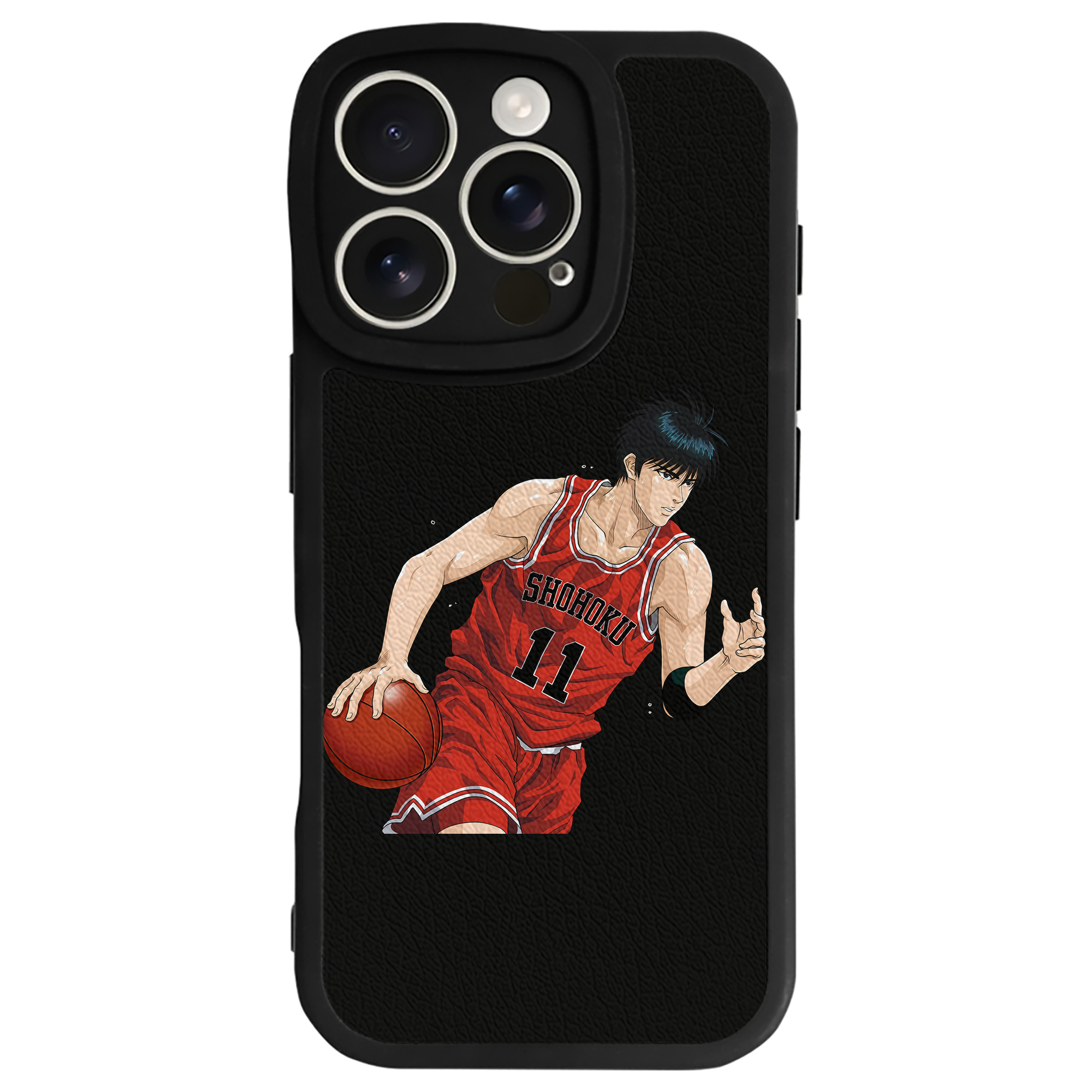 （画像用） SLAM DUNK／スラムダンク 【iPhone 16シリーズ対応】シリコンスマホケース（レザー調） 材質：シリコン